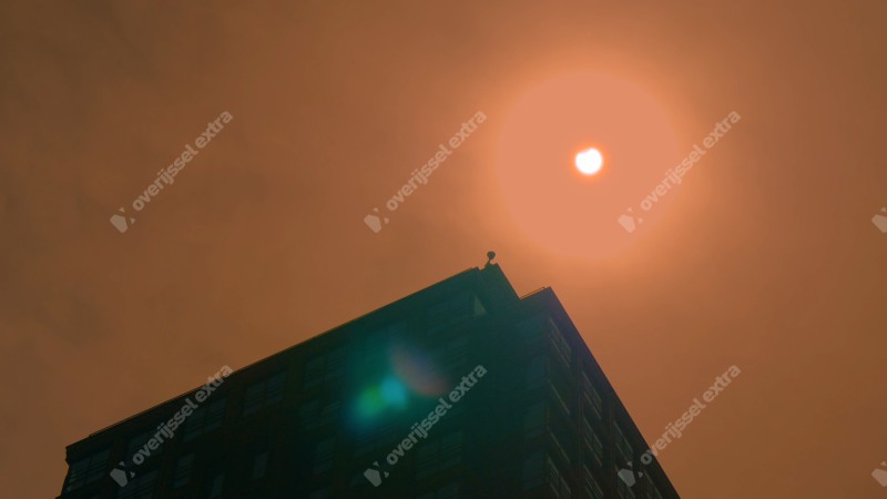 Die Sonnenfinsternis &uuml;ber den Alphatoren in Enschede